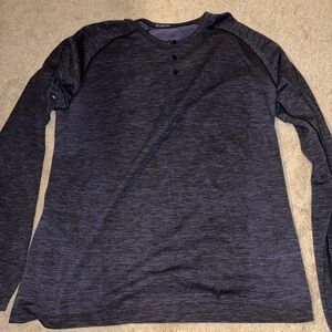 lululemon athletica Dark Purple Long Sleeve Tee